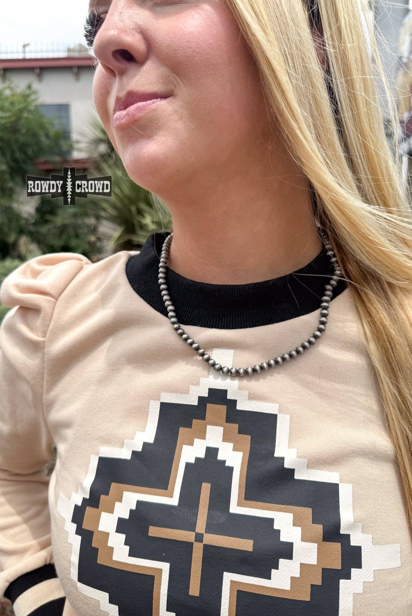 Hondo Pearl Necklace-Necklaces-Stuffology Boutique-Stuffology - Where Vintage Meets Modern, A Boutique for Real Women in Crosbyton, TX