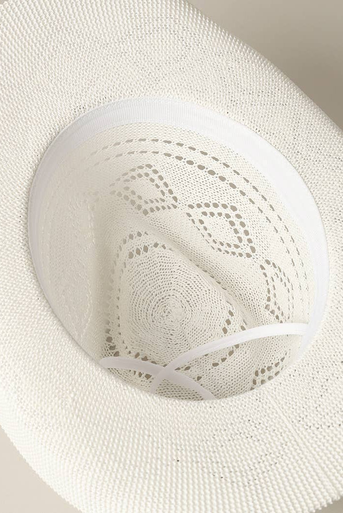 White Sands Beaded Cowboy Hat-Hats-Fashion City-Stuffology - Where Vintage Meets Modern, A Boutique for Real Women in Crosbyton, TX