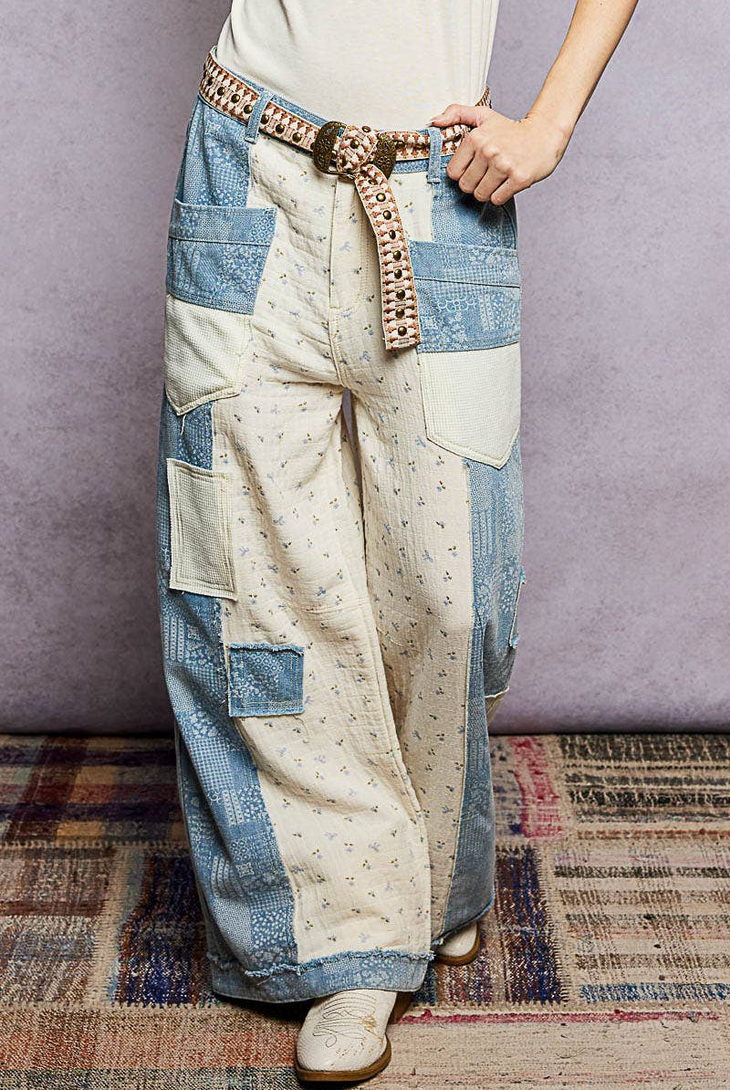 Metal Buckle Studded Western Boho Belt-BELT-Pol Clothing-Stuffology - Where Vintage Meets Modern, A Boutique for Real Women in Crosbyton, TX