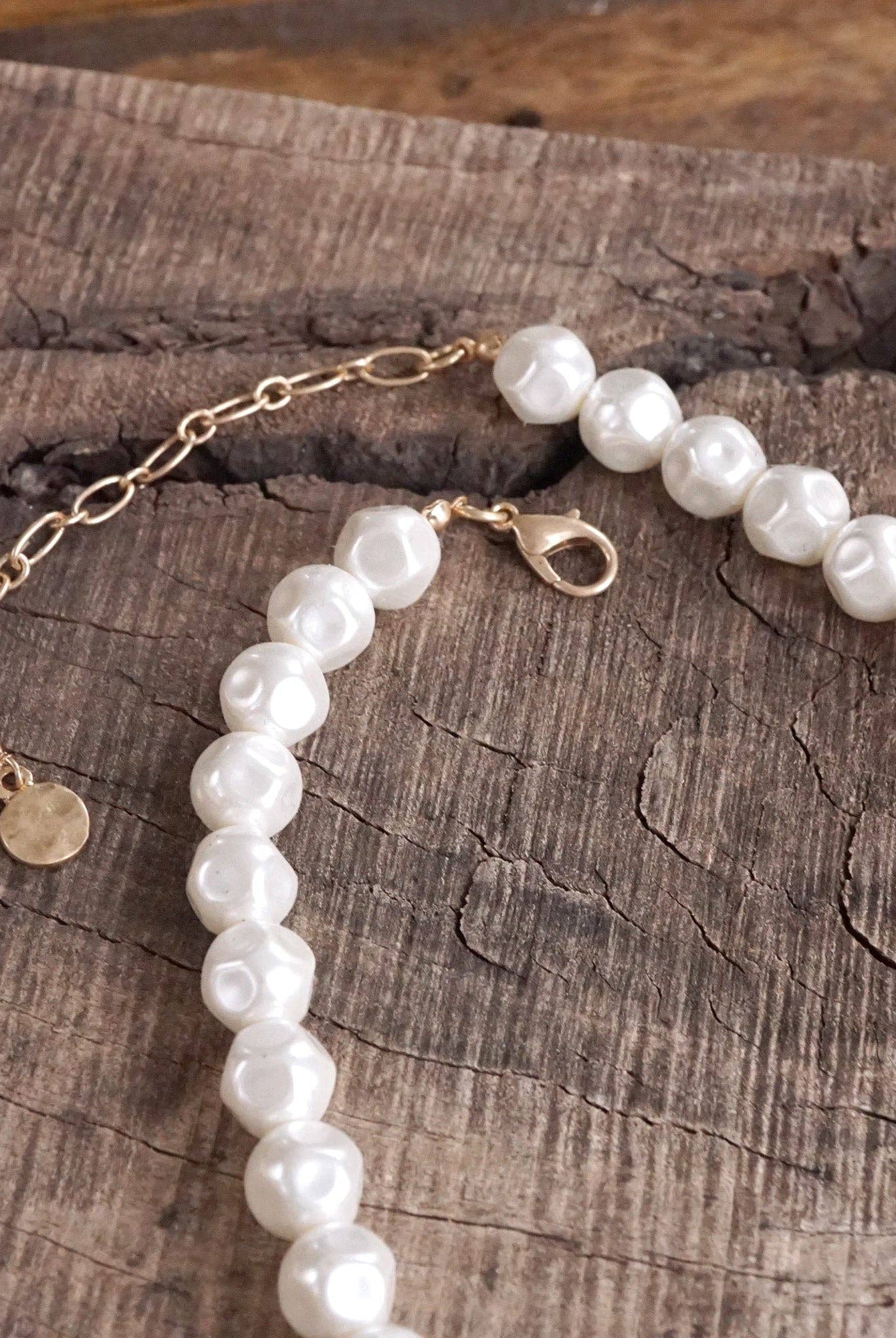 Boho Coin and Pearl Statement Necklace – Gold and Silver Tone-PennyLine inc-Stuffology - Where Vintage Meets Modern, A Boutique for Real Women in Crosbyton, TX