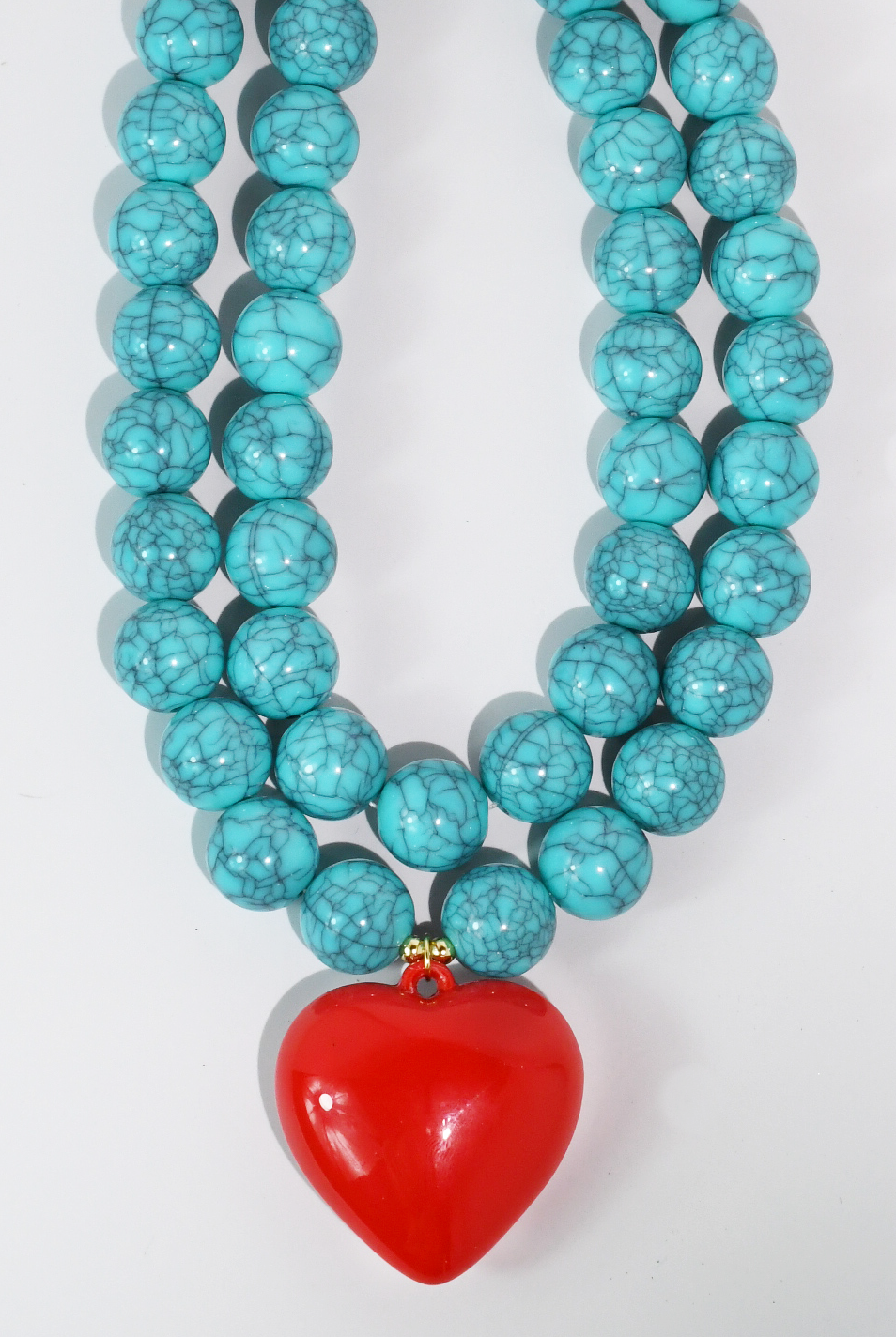 You Have My Heart Red Necklace-necklace-Treasure Jewels Inc.-Stuffology - Where Vintage Meets Modern, A Boutique for Real Women in Crosbyton, TX