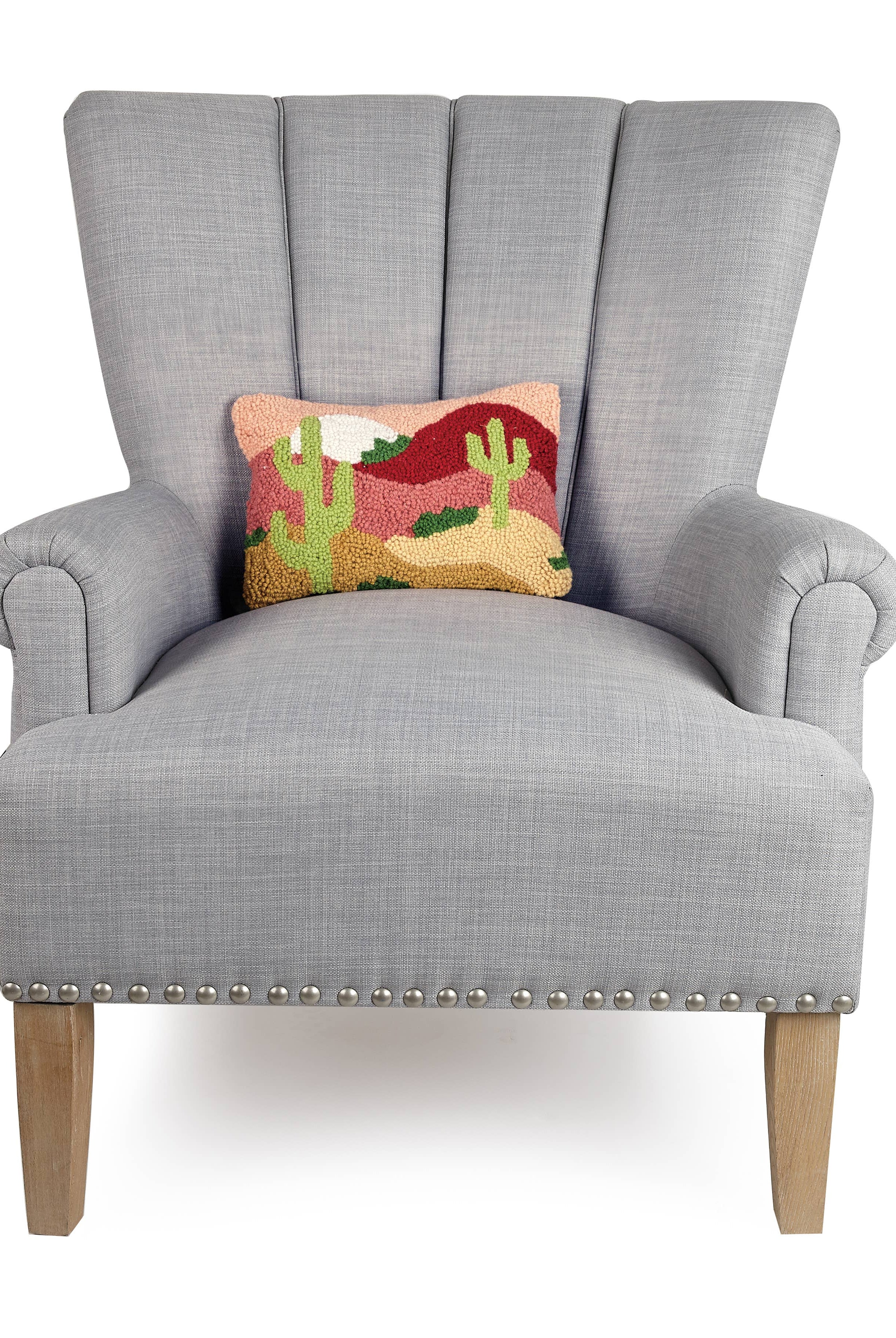 Sunset Hook Pillow-throw pillow-Stuffology Boutique-Stuffology - Where Vintage Meets Modern, A Boutique for Real Women in Crosbyton, TX