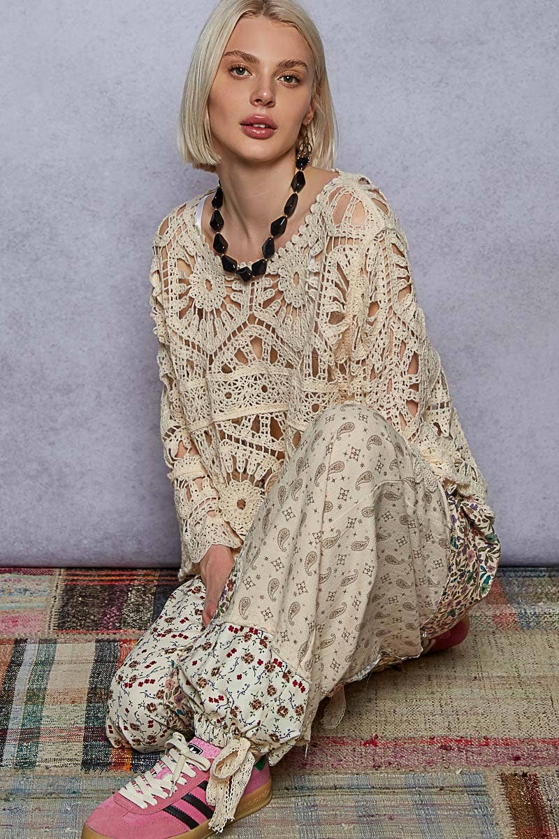 Crochet Dreams Boho Top ✨-Top-Pol Clothing-Stuffology - Where Vintage Meets Modern, A Boutique for Real Women in Crosbyton, TX
