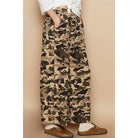 POL Clothing Vintage Washed Camo Pants-Pants-Pol Clothing-Stuffology - Where Vintage Meets Modern, A Boutique for Real Women in Crosbyton, TX