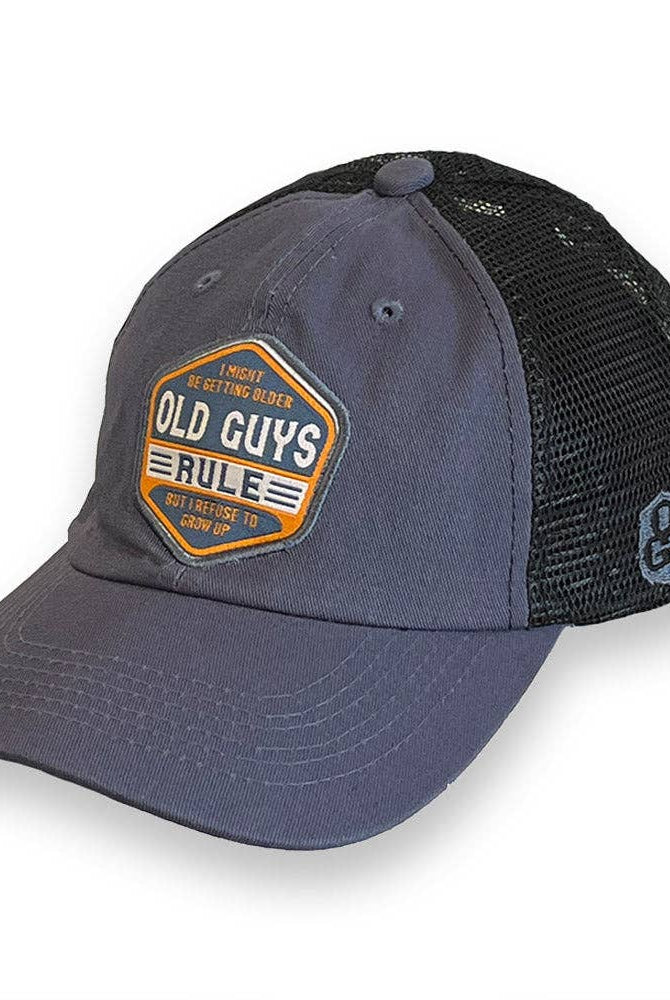 Old Guys - Getting Older Trucker Hat-Trucker Cap-Old Guys Rule-Stuffology - Where Vintage Meets Modern, A Boutique for Real Women in Crosbyton, TX
