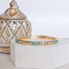 Stretchy Stackable Bangle Pearls and Rhinestones Gold or Silver Tone-PennyLine inc-Stuffology - Where Vintage Meets Modern, A Boutique for Real Women in Crosbyton, TX