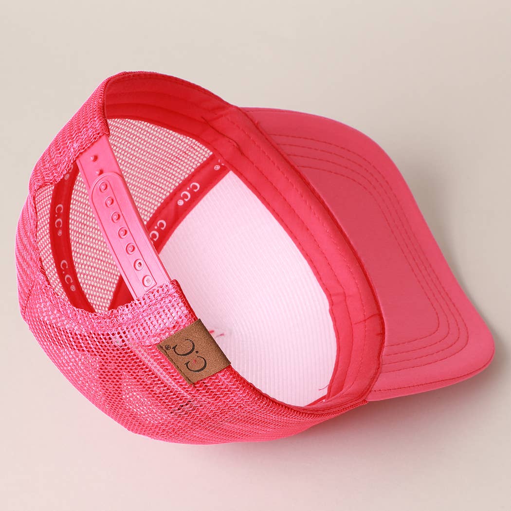 COWGIRL Rhinestone Trucker Cap | Stuffology Boutique-Hats-Fashion City-Stuffology - Where Vintage Meets Modern, A Boutique for Real Women in Crosbyton, TX