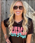 Mama Ain’t Playin Graphic Tee / Stuffology Boutique-Graphic Tees-Texas True Threads-Stuffology - Where Vintage Meets Modern, A Boutique for Real Women in Crosbyton, TX