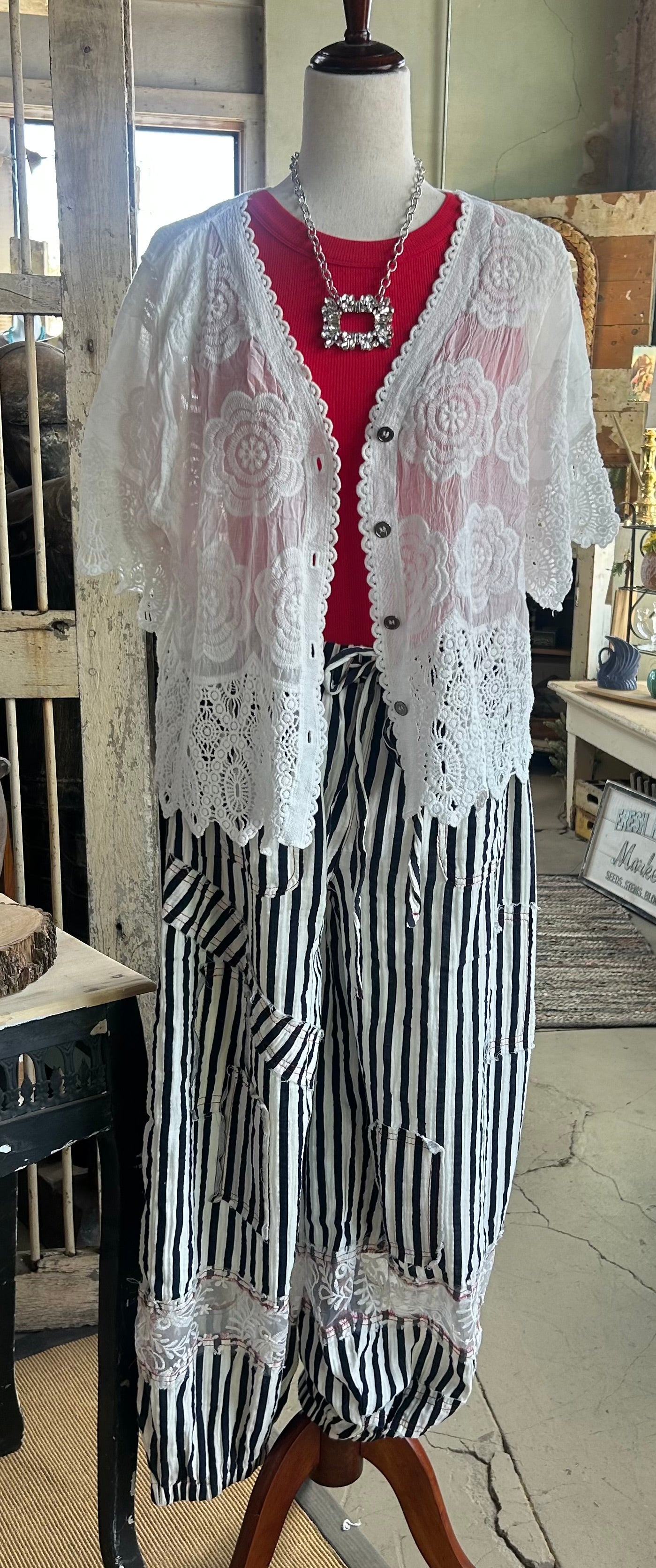 Red, White & Beautiful β Styled by Stuffology β-Outfit Bundle-POL Clothing-Stuffology - Where Vintage Meets Modern, A Boutique for Real Women in Crosbyton, TX