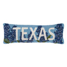 TEXAS BLUE BONNET HOOK PILLOW-throw pillow-Stuffology Boutique-Stuffology - Where Vintage Meets Modern, A Boutique for Real Women in Crosbyton, TX