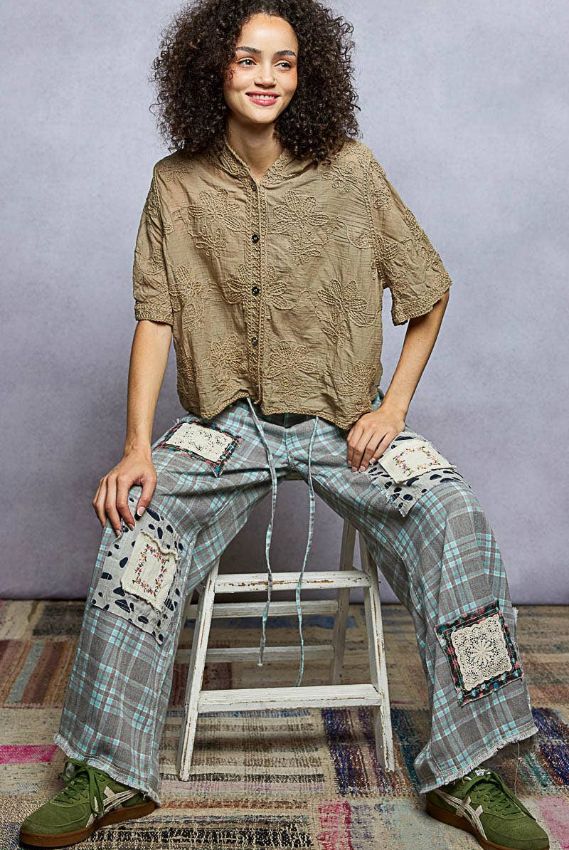 POL Clothing Lightweight Floral Crochet Hoodie Top-Crochet Top-Pol Clothing-Stuffology - Where Vintage Meets Modern, A Boutique for Real Women in Crosbyton, TX
