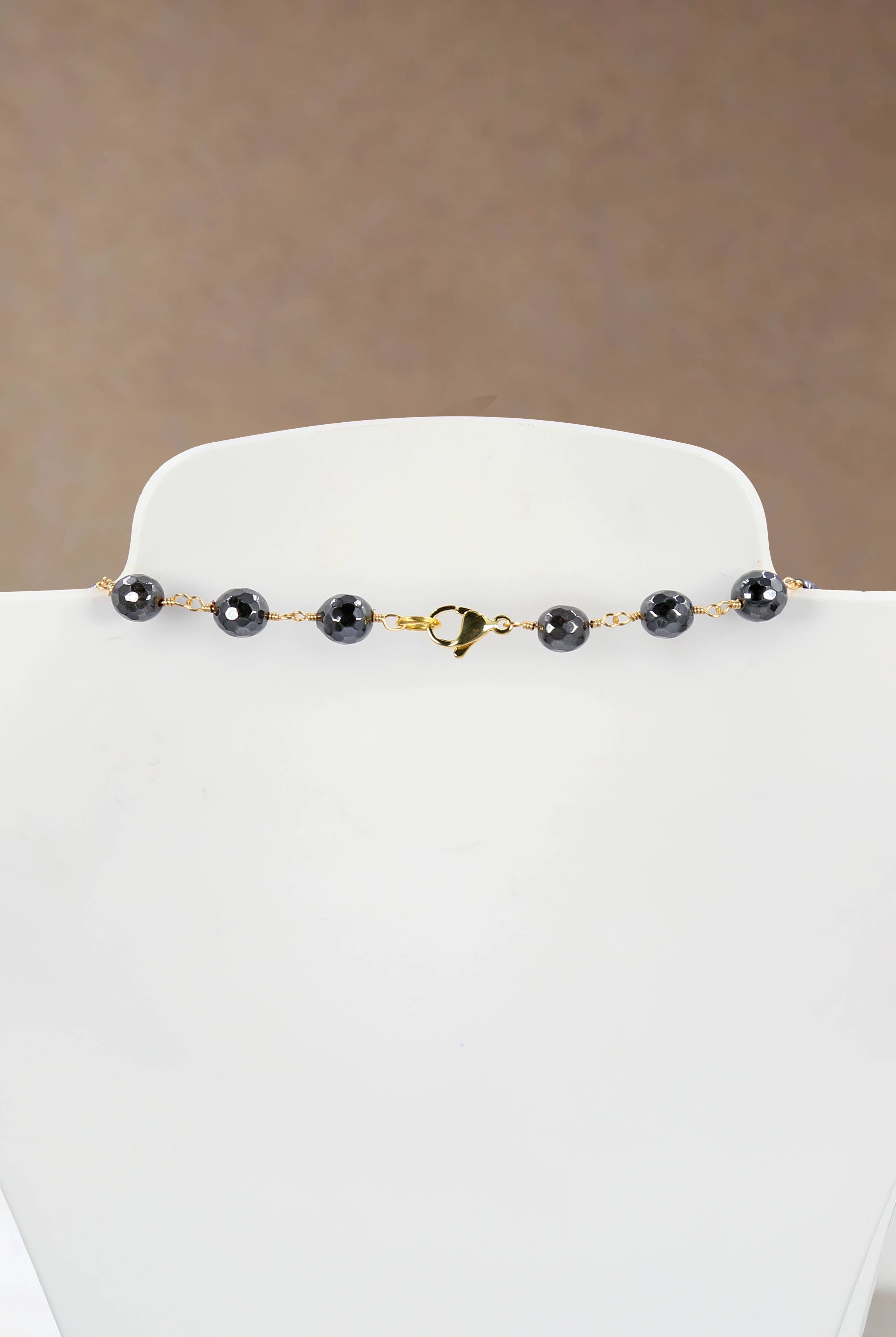 Prism Elegance Agate Necklace-Necklaces-IST Jewelry-Stuffology - Where Vintage Meets Modern, A Boutique for Real Women in Crosbyton, TX