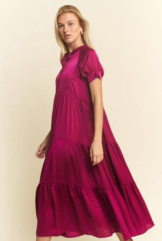 SHORT SLEEVE RUBY MAXI DRESSES-JADE BY JANE-Stuffology - Where Vintage Meets Modern, A Boutique for Real Women in Crosbyton, TX