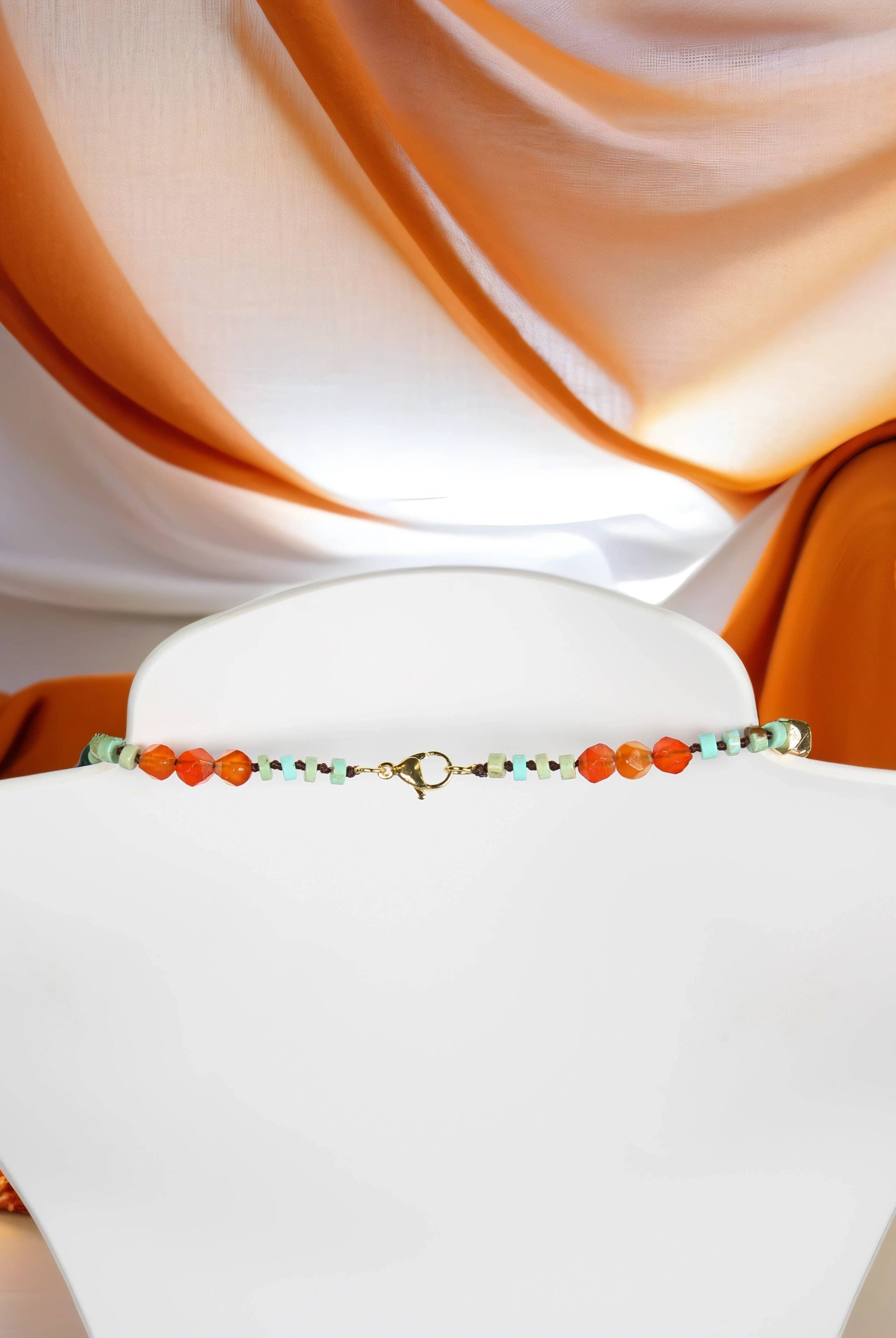 Multi-Gemstones Beaded Necklace-IST Jewelry-Stuffology - Where Vintage Meets Modern, A Boutique for Real Women in Crosbyton, TX