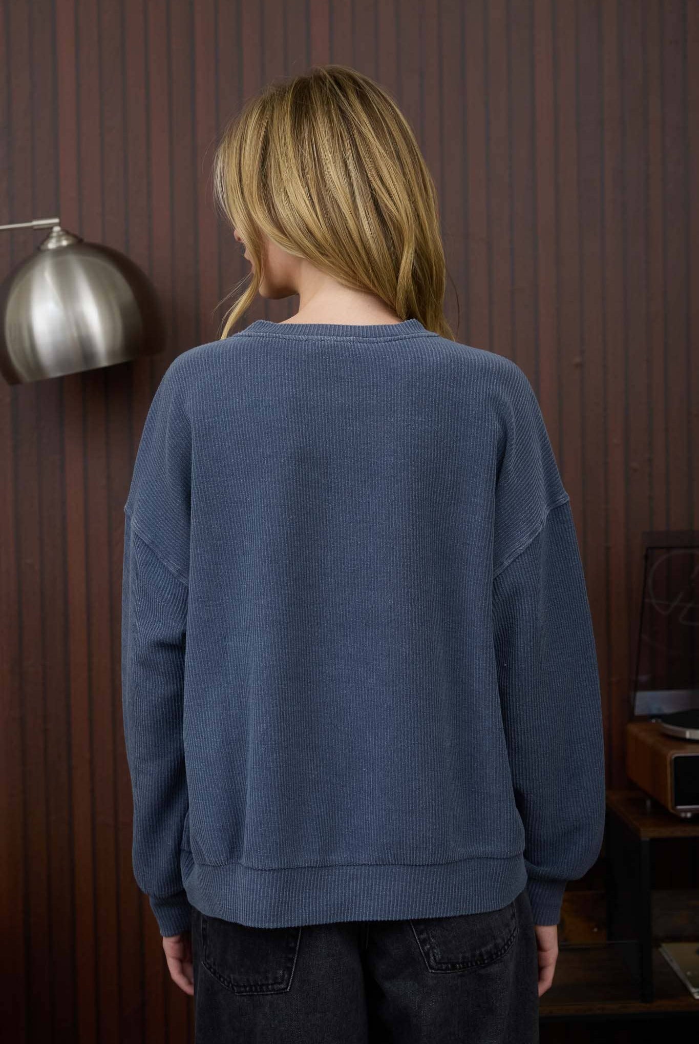 TEXAS LONG SLEEVE KNIT TOP-Pullover Top-J.O.A-Stuffology - Where Vintage Meets Modern, A Boutique for Real Women in Crosbyton, TX