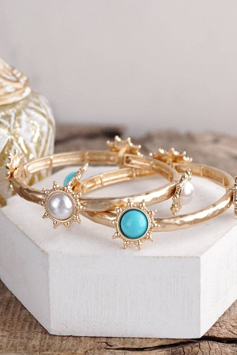 Suncrest Duo – Toggle Charm Chain Necklace-PennyLine inc-Stuffology - Where Vintage Meets Modern, A Boutique for Real Women in Crosbyton, TX