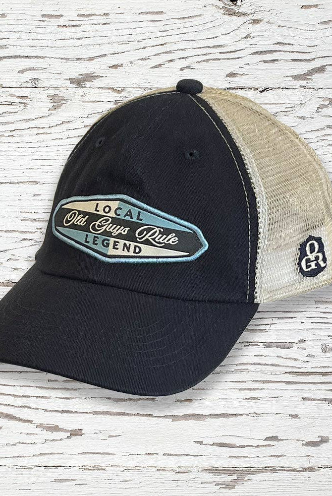 Local Legend Trucker Hat-Trucker Cap-Old Guys Rule-Stuffology - Where Vintage Meets Modern, A Boutique for Real Women in Crosbyton, TX