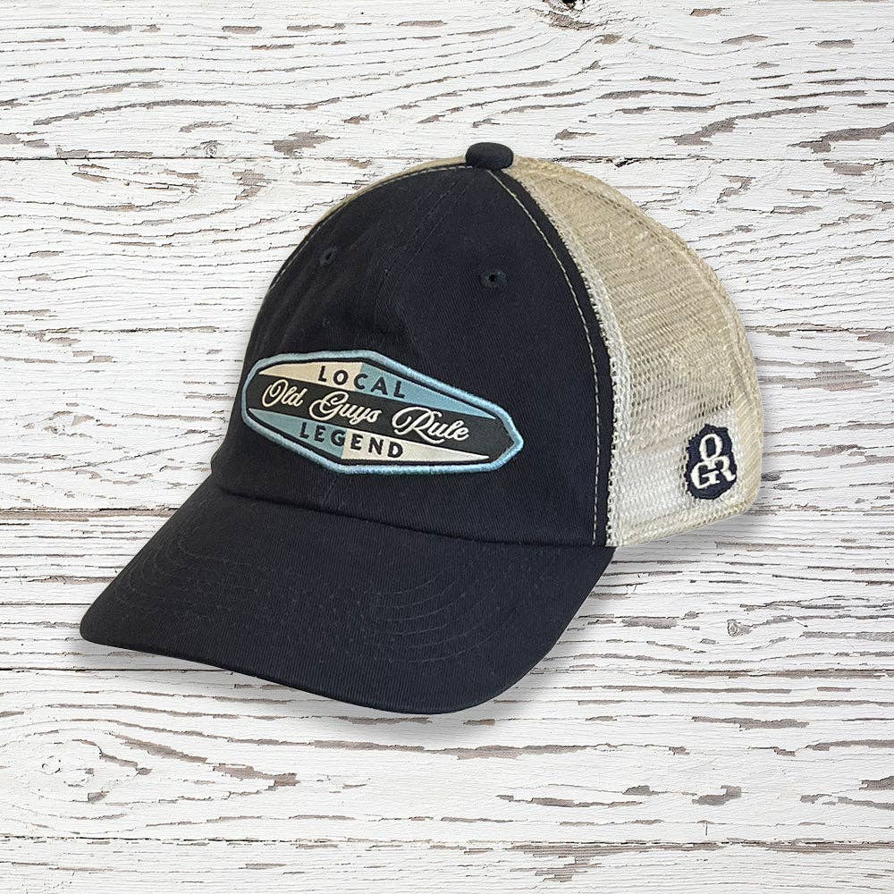 Local Legend Trucker Hat-Trucker Cap-Old Guys Rule-Stuffology - Where Vintage Meets Modern, A Boutique for Real Women in Crosbyton, TX