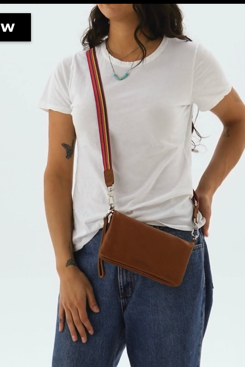 Consuela Uptown Crossbody Bag - Brandy / Stuffology Boutique-Crossbody Bags-Consuela-Stuffology - Where Vintage Meets Modern, A Boutique for Real Women in Crosbyton, TX