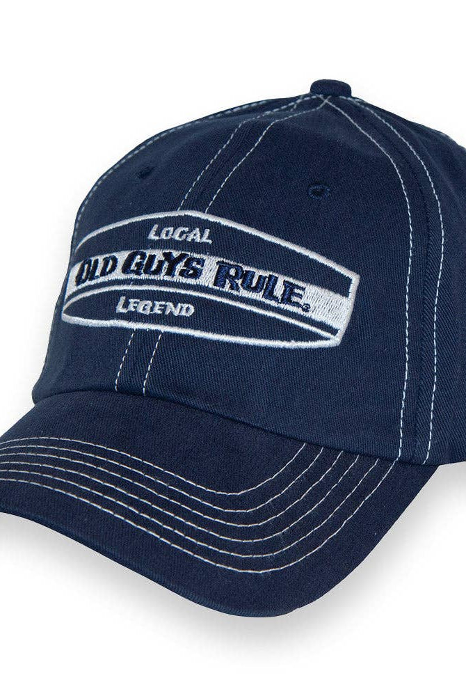 Old Guys Rule - Local Legend Baseball Cap-Trucker Cap-Old Guys Rule-Stuffology - Where Vintage Meets Modern, A Boutique for Real Women in Crosbyton, TX