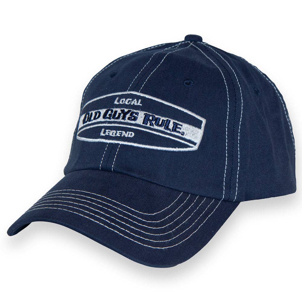 Old Guys Rule - Local Legend Baseball Cap-Trucker Cap-Old Guys Rule-Stuffology - Where Vintage Meets Modern, A Boutique for Real Women in Crosbyton, TX