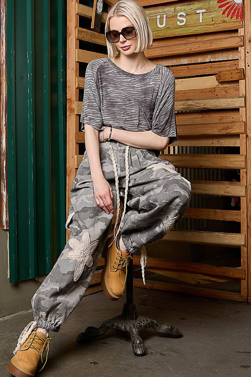 Leopard Short Sleeve Tee-Pol Clothing-Stuffology - Where Vintage Meets Modern, A Boutique for Real Women in Crosbyton, TX