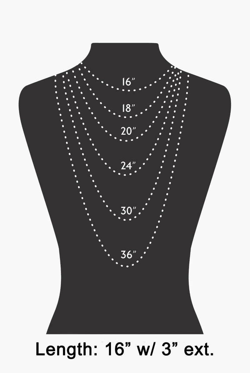 Textured Two Tone Oval Chain Link Necklace-The Looks by Fame Accessories-Stuffology - Where Vintage Meets Modern, A Boutique for Real Women in Crosbyton, TX