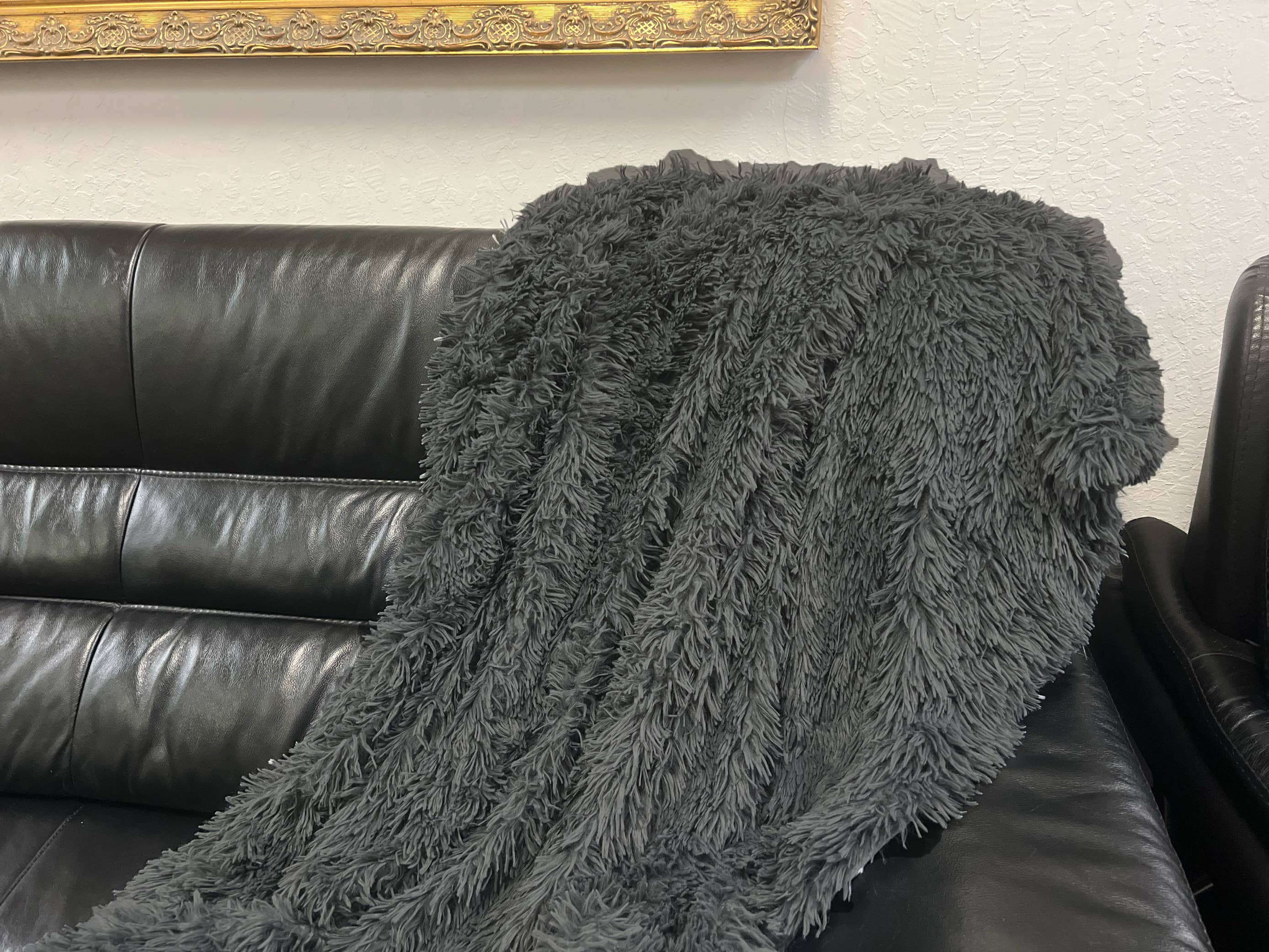 Dreamy Faux Fur Throw - Laurel & Mayfair-Faux Fur Throw-Stuffology Boutique-Stuffology - Where Vintage Meets Modern, A Boutique for Real Women in Crosbyton, TX