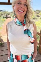 Desert Sunrise Wild Rag-Wild Rags-Stuffology Boutique-Stuffology - Where Vintage Meets Modern, A Boutique for Real Women in Crosbyton, TX