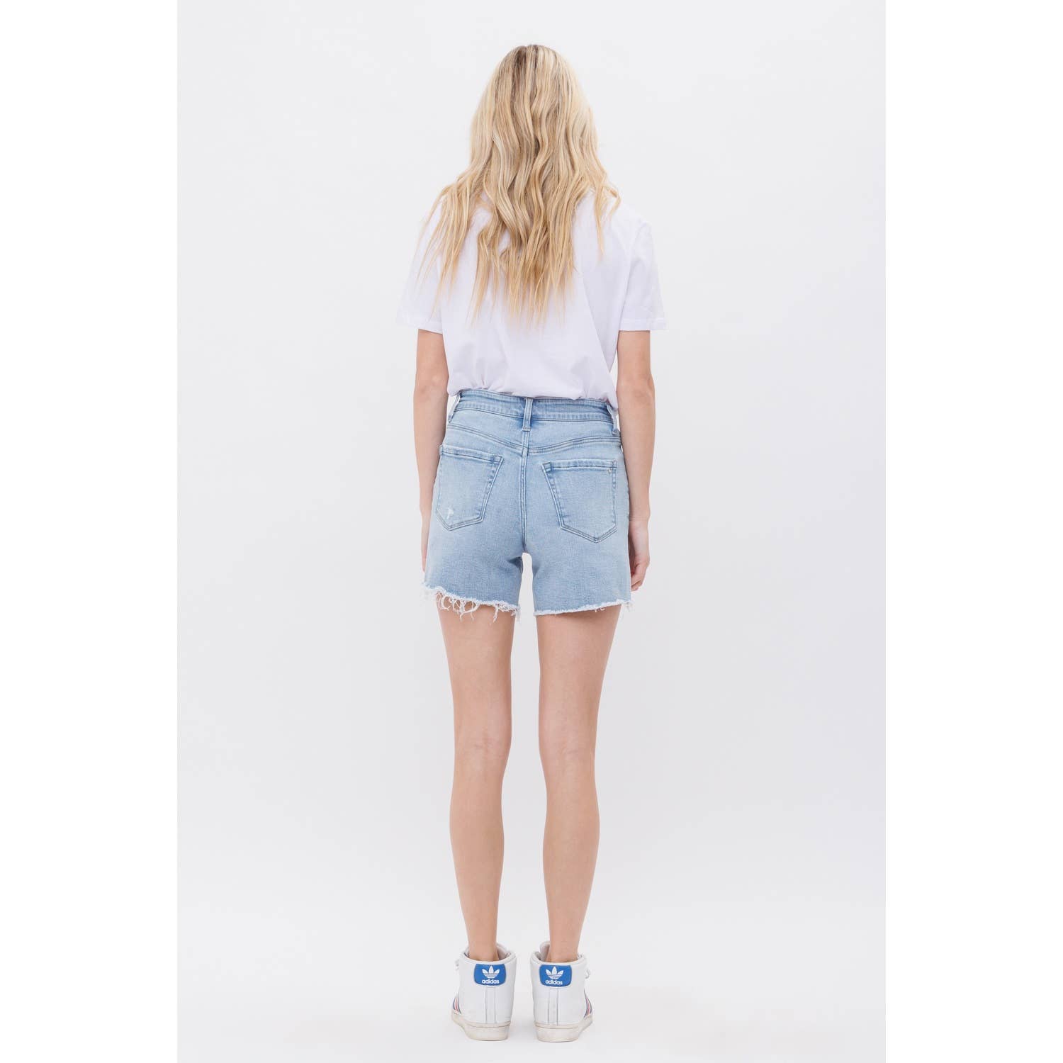 Everyday Mica Denim Shorts-Shorts-Mica Denim-Stuffology - Where Vintage Meets Modern, A Boutique for Real Women in Crosbyton, TX