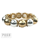 Matte bead bracelet-Bracelets-Pink Panache Brands-Stuffology - Where Vintage Meets Modern, A Boutique for Real Women in Crosbyton, TX