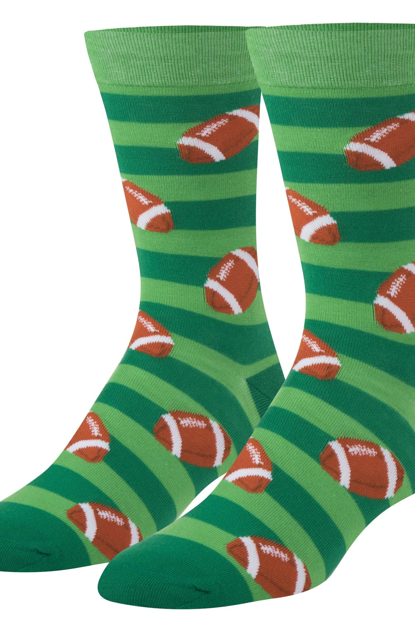 Crazy Socks - Mens Crew - Football | Stuffology Boutique-Socks-Crazy Socks-Stuffology - Where Vintage Meets Modern, A Boutique for Real Women in Crosbyton, TX