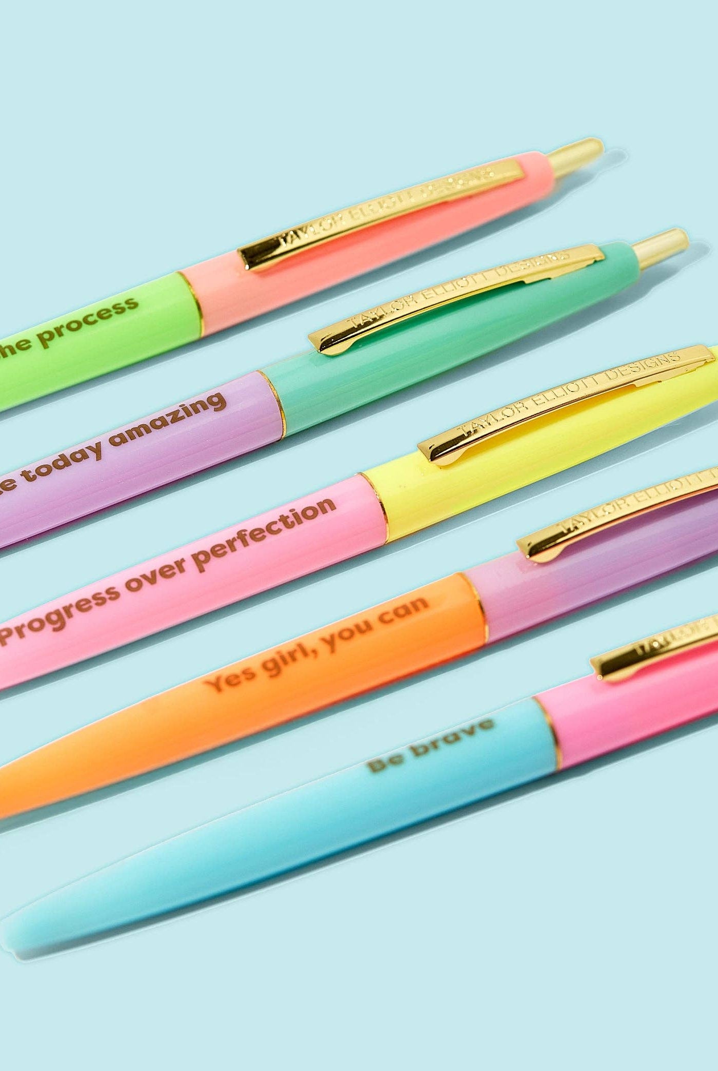 Pen Set - Motivational - Affirmations - 5 Piece Set-PENS-Taylor Elliott Designs-Stuffology - Where Vintage Meets Modern, A Boutique for Real Women in Crosbyton, TX