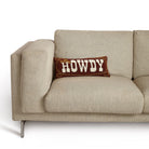 HOWDY HOOK PILLOW-throw pillow-Stuffology Boutique-Stuffology - Where Vintage Meets Modern, A Boutique for Real Women in Crosbyton, TX