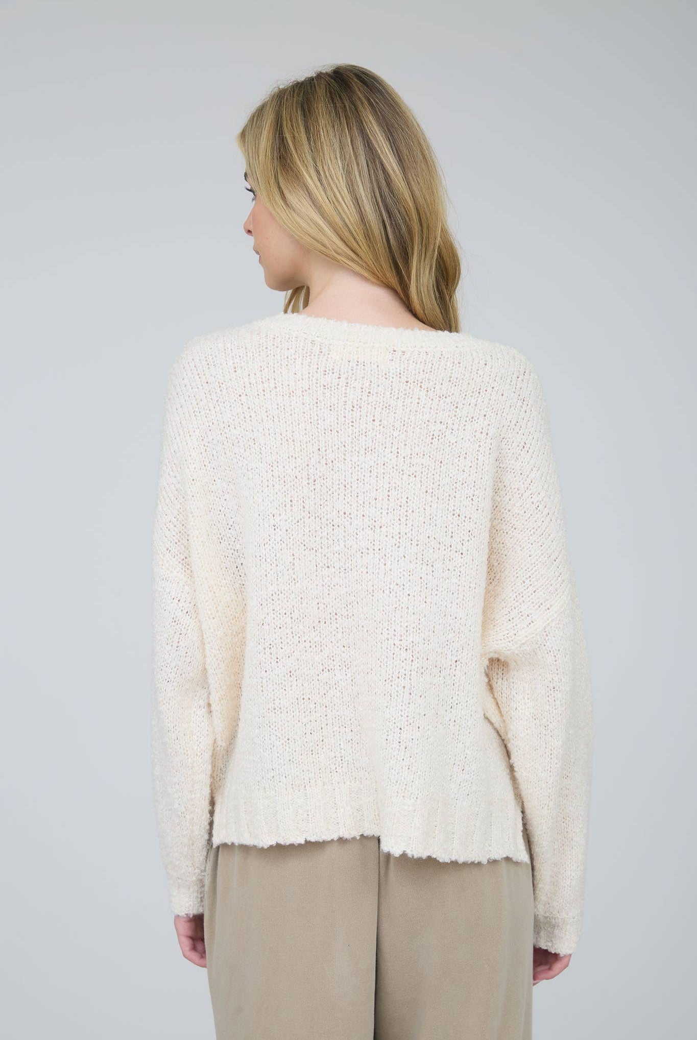 TEXAS CHUNKY KNIT LONG SLEEVE PULLOVER SWEATER-Sweaters-J.O.A-Stuffology - Where Vintage Meets Modern, A Boutique for Real Women in Crosbyton, TX