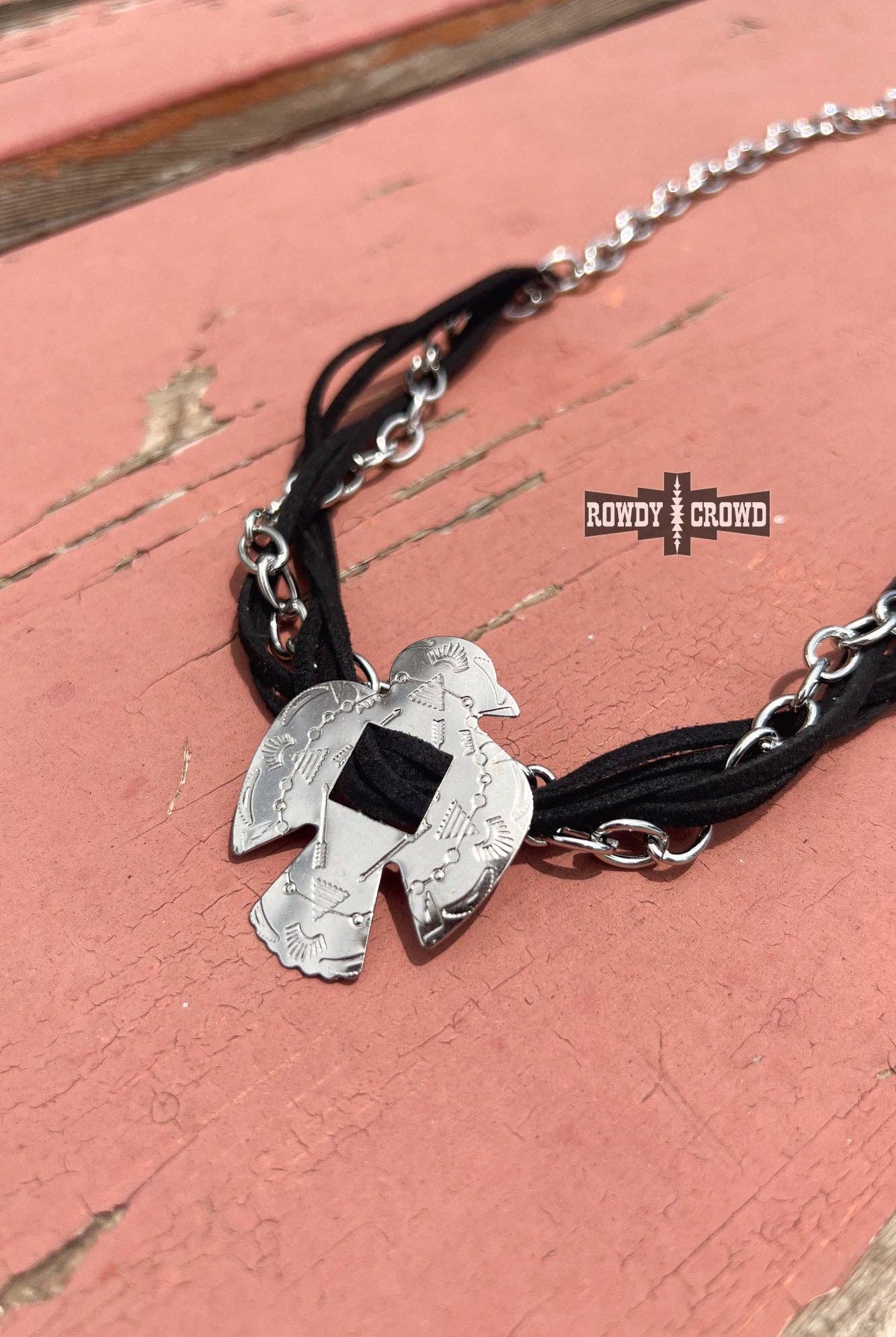 Thunderbird Layered Necklace-Necklaces-Stuffology Boutique-Stuffology - Where Vintage Meets Modern, A Boutique for Real Women in Crosbyton, TX