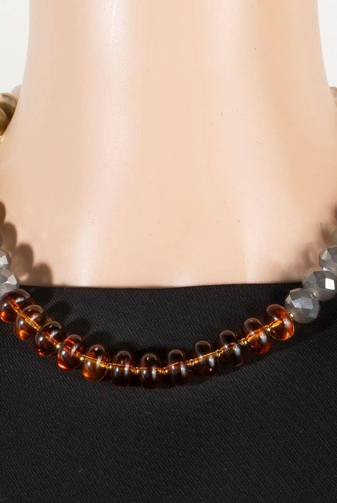 Golden Hour Layer Necklace-Necklaces-The Looks by Fame Accessories-Stuffology - Where Vintage Meets Modern, A Boutique for Real Women in Crosbyton, TX