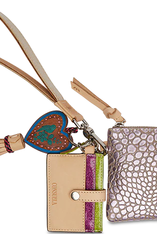 CONSUELA LULU COMBI WRISTLET WALLET / STUFFOLOGY BOUTIQUE-Handbags-Consuela-Stuffology - Where Vintage Meets Modern, A Boutique for Real Women in Crosbyton, TX