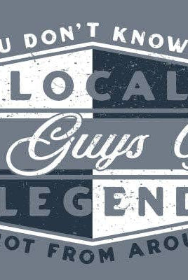 Old Guys Local Legend Graphic Tee-Graphic Tees-Old Guys Rule-Stuffology - Where Vintage Meets Modern, A Boutique for Real Women in Crosbyton, TX