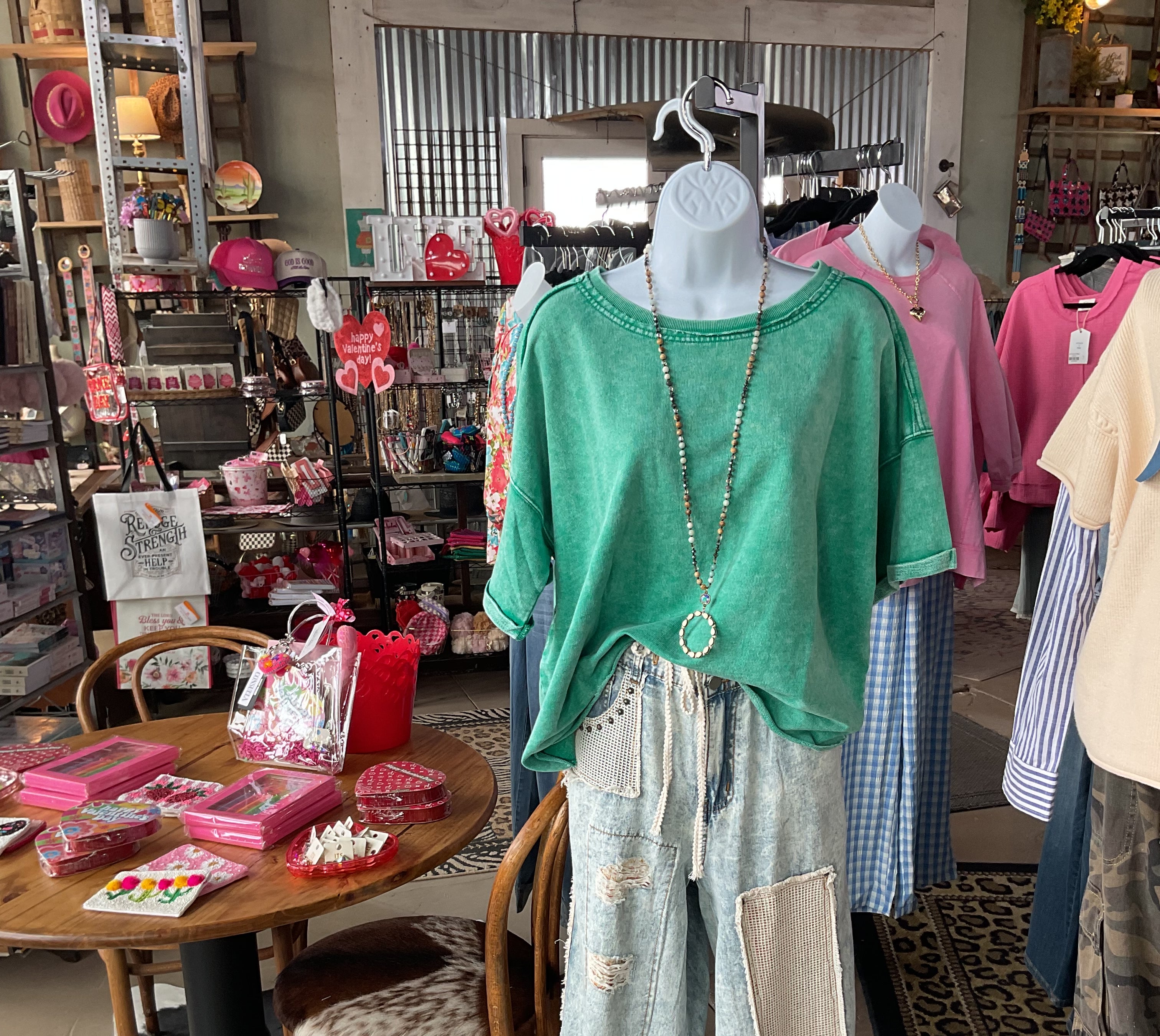 Acid Wash French Terry Top-TOP-ZENANA-Stuffology - Where Vintage Meets Modern, A Boutique for Real Women in Crosbyton, TX