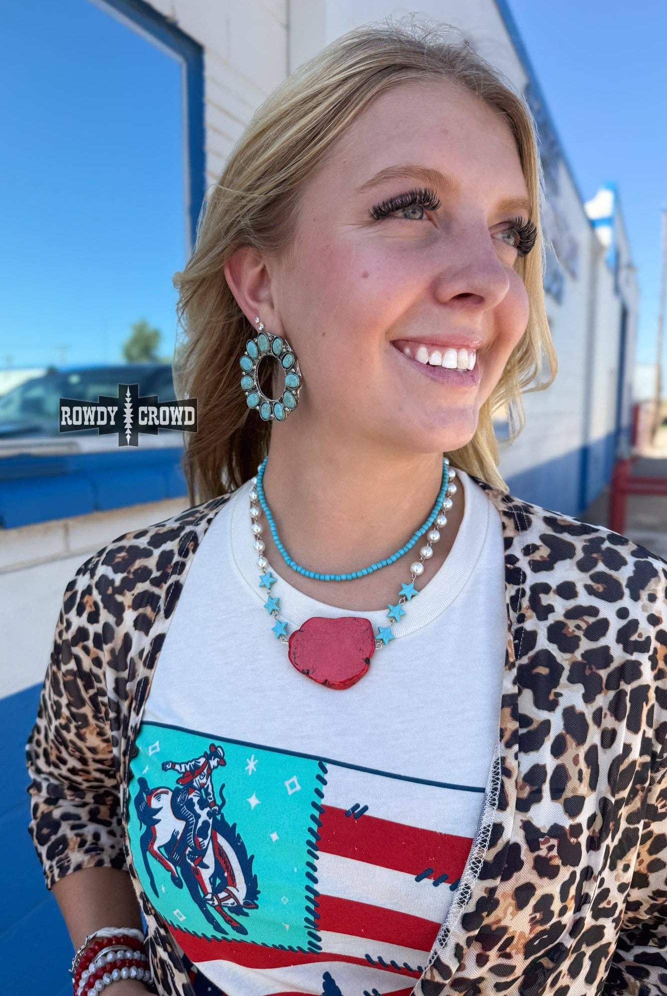 Santa Rosa Necklace-Necklaces-Stuffology Boutique-Stuffology - Where Vintage Meets Modern, A Boutique for Real Women in Crosbyton, TX