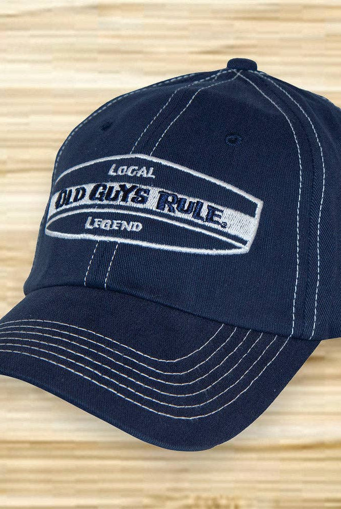Old Guys Rule - Local Legend Baseball Cap-Trucker Cap-Old Guys Rule-Stuffology - Where Vintage Meets Modern, A Boutique for Real Women in Crosbyton, TX
