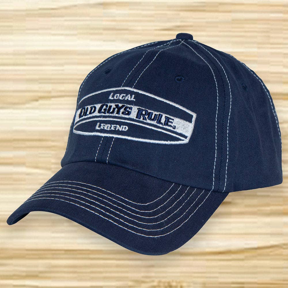 Old Guys Rule - Local Legend Baseball Cap-Trucker Cap-Old Guys Rule-Stuffology - Where Vintage Meets Modern, A Boutique for Real Women in Crosbyton, TX