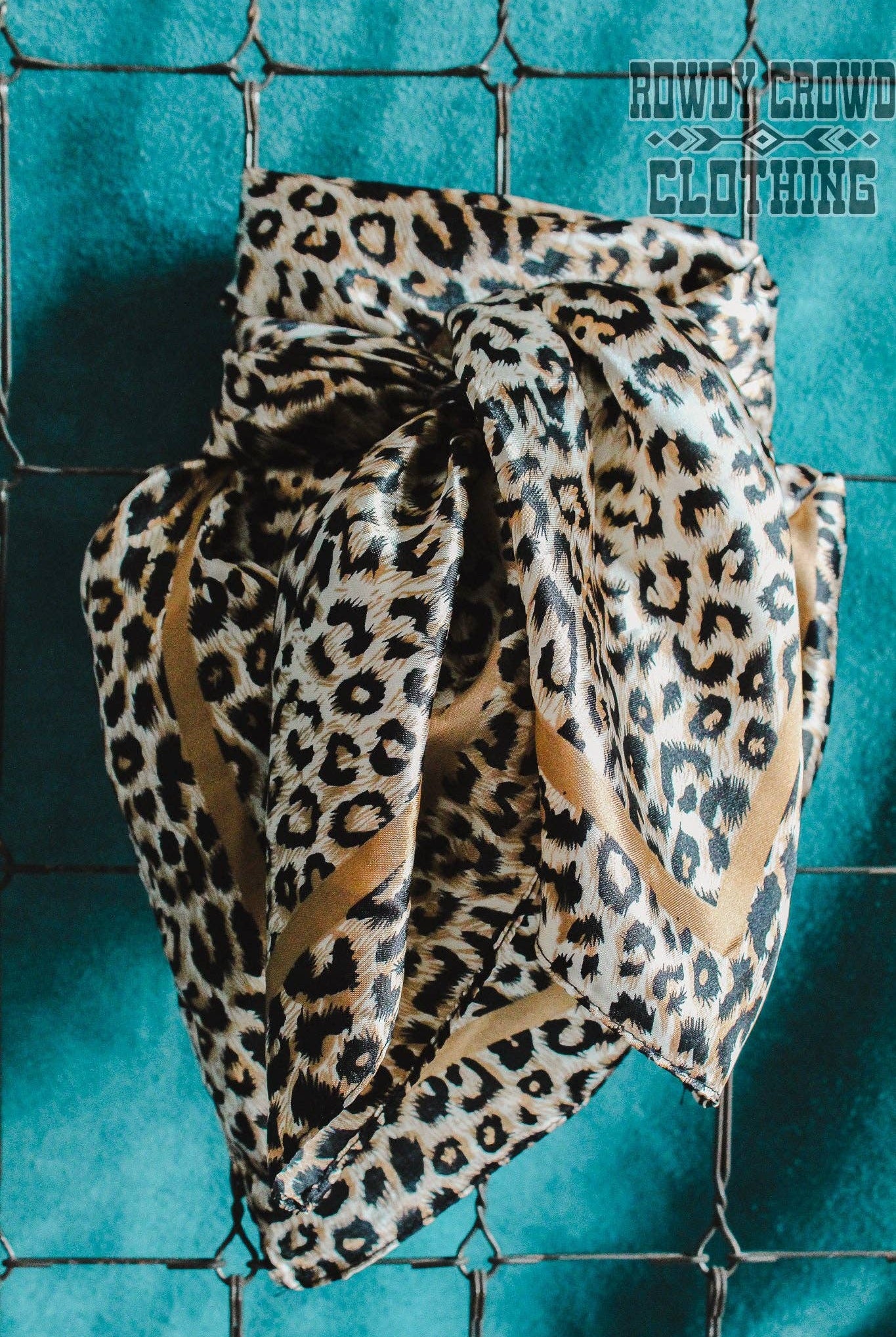 Leopard Wild Rag-Wild Rags-Stuffology Boutique-Stuffology - Where Vintage Meets Modern, A Boutique for Real Women in Crosbyton, TX