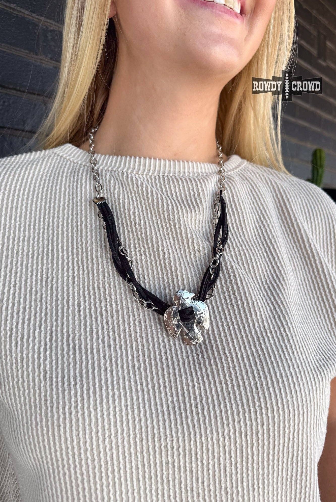Thunderbird Layered Necklace-Necklaces-Stuffology Boutique-Stuffology - Where Vintage Meets Modern, A Boutique for Real Women in Crosbyton, TX