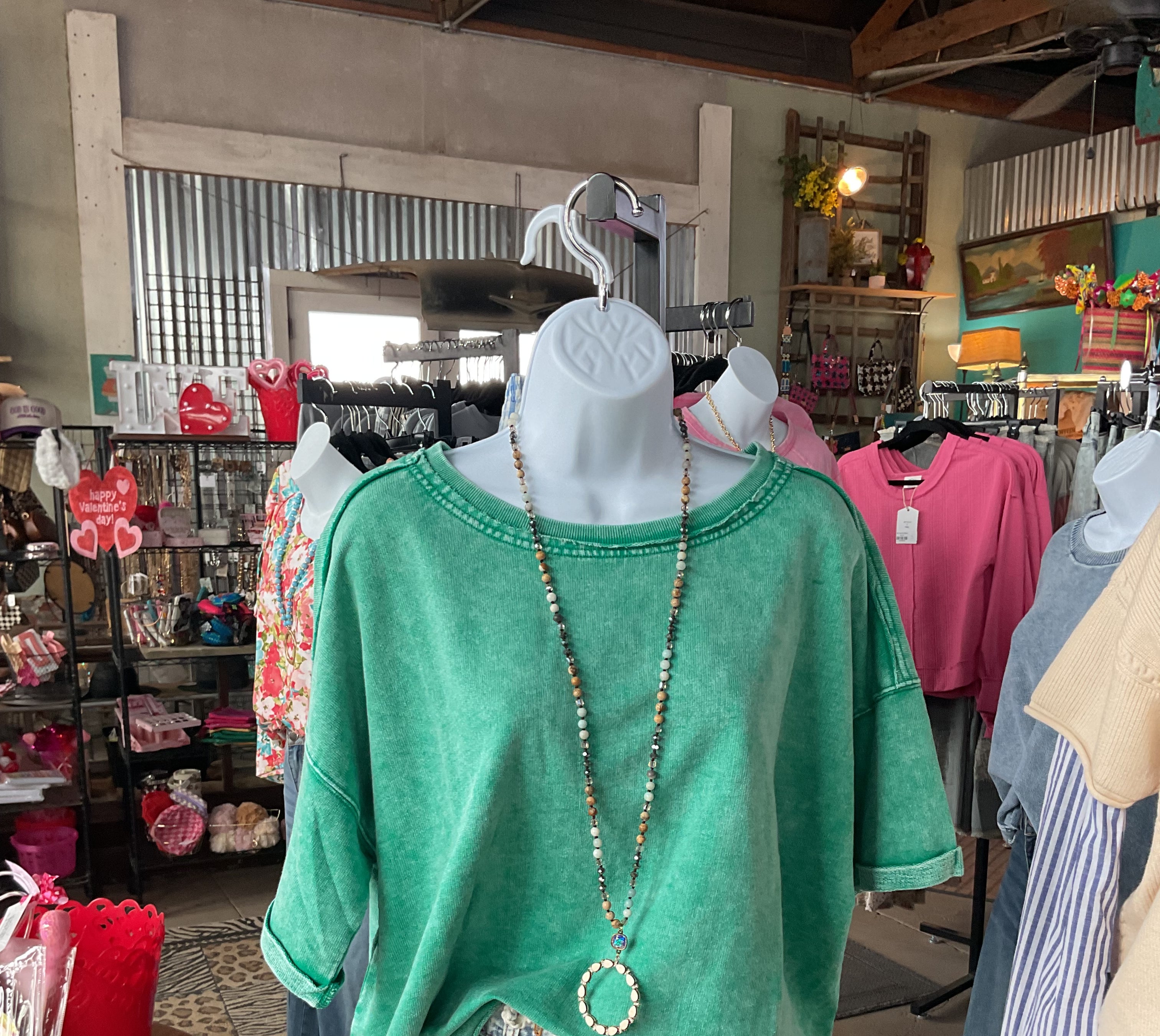 Acid Wash French Terry Top-TOP-ZENANA-Stuffology - Where Vintage Meets Modern, A Boutique for Real Women in Crosbyton, TX