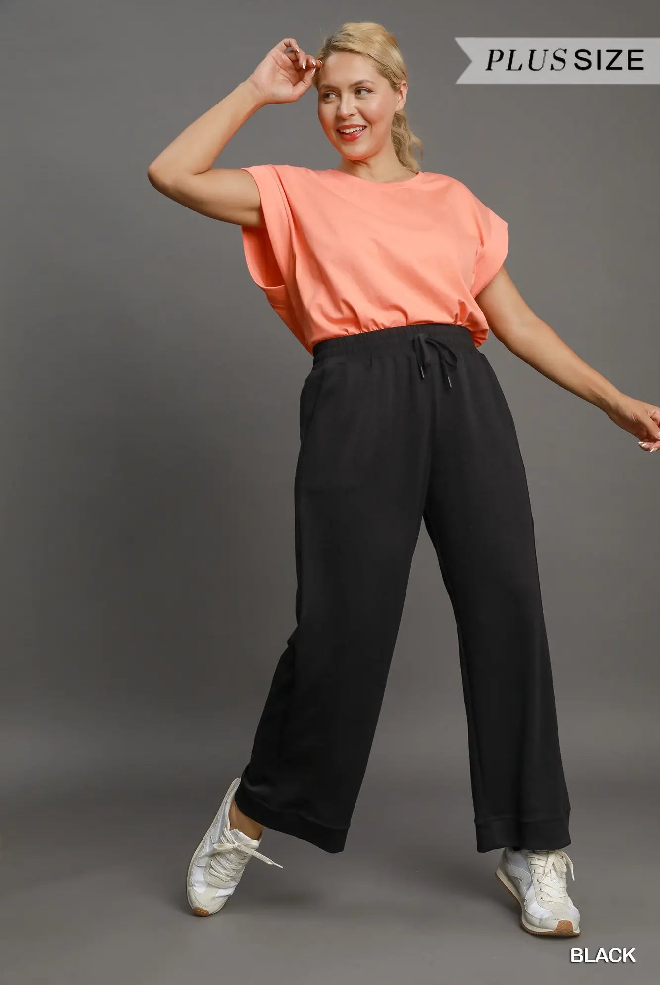 Luxeknit On-The-Go Straight Leg Pants-Pants-Umgee-Stuffology - Where Vintage Meets Modern, A Boutique for Real Women in Crosbyton, TX