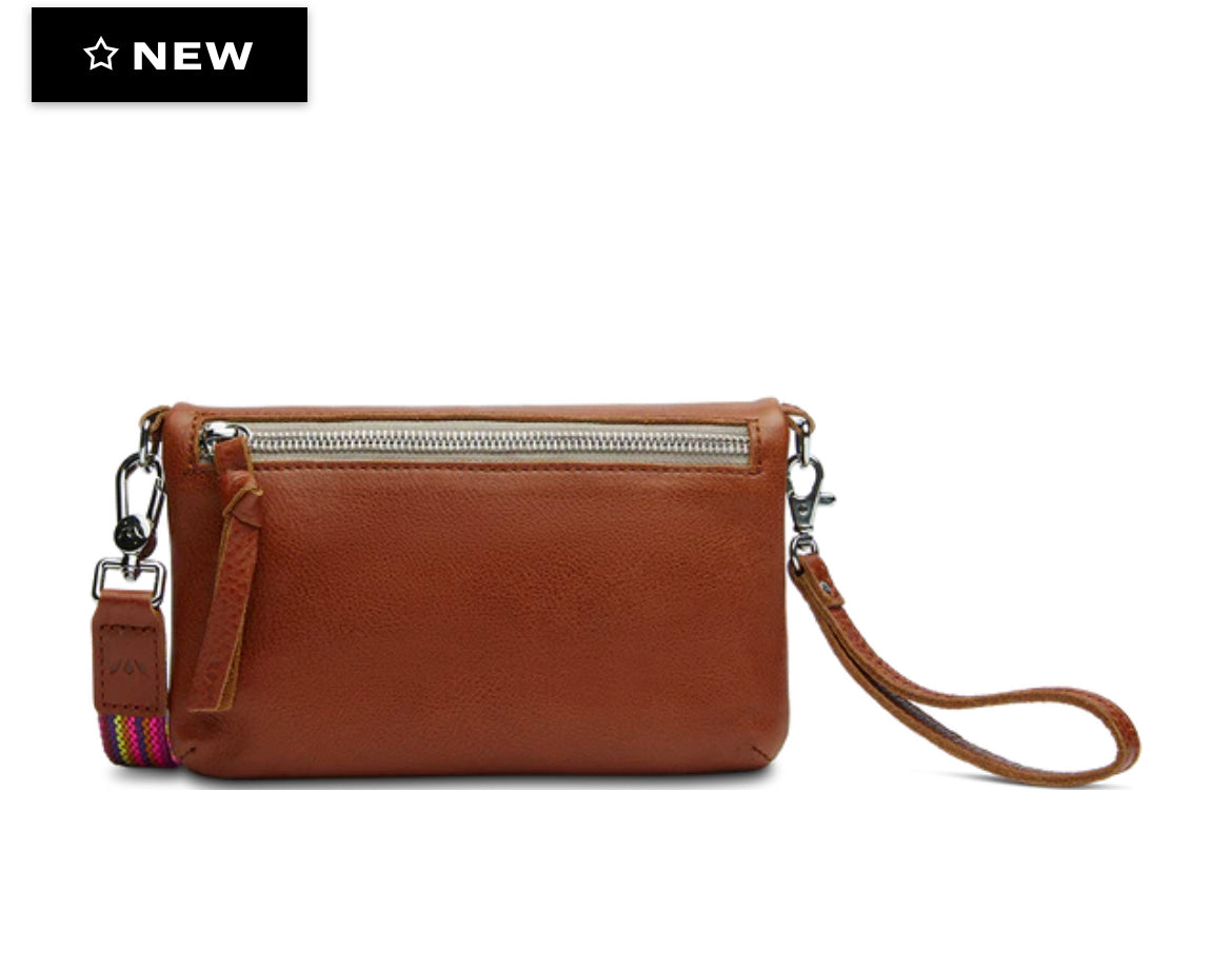 Consuela Uptown Crossbody Bag - Brandy / Stuffology Boutique-Crossbody Bags-Consuela-Stuffology - Where Vintage Meets Modern, A Boutique for Real Women in Crosbyton, TX