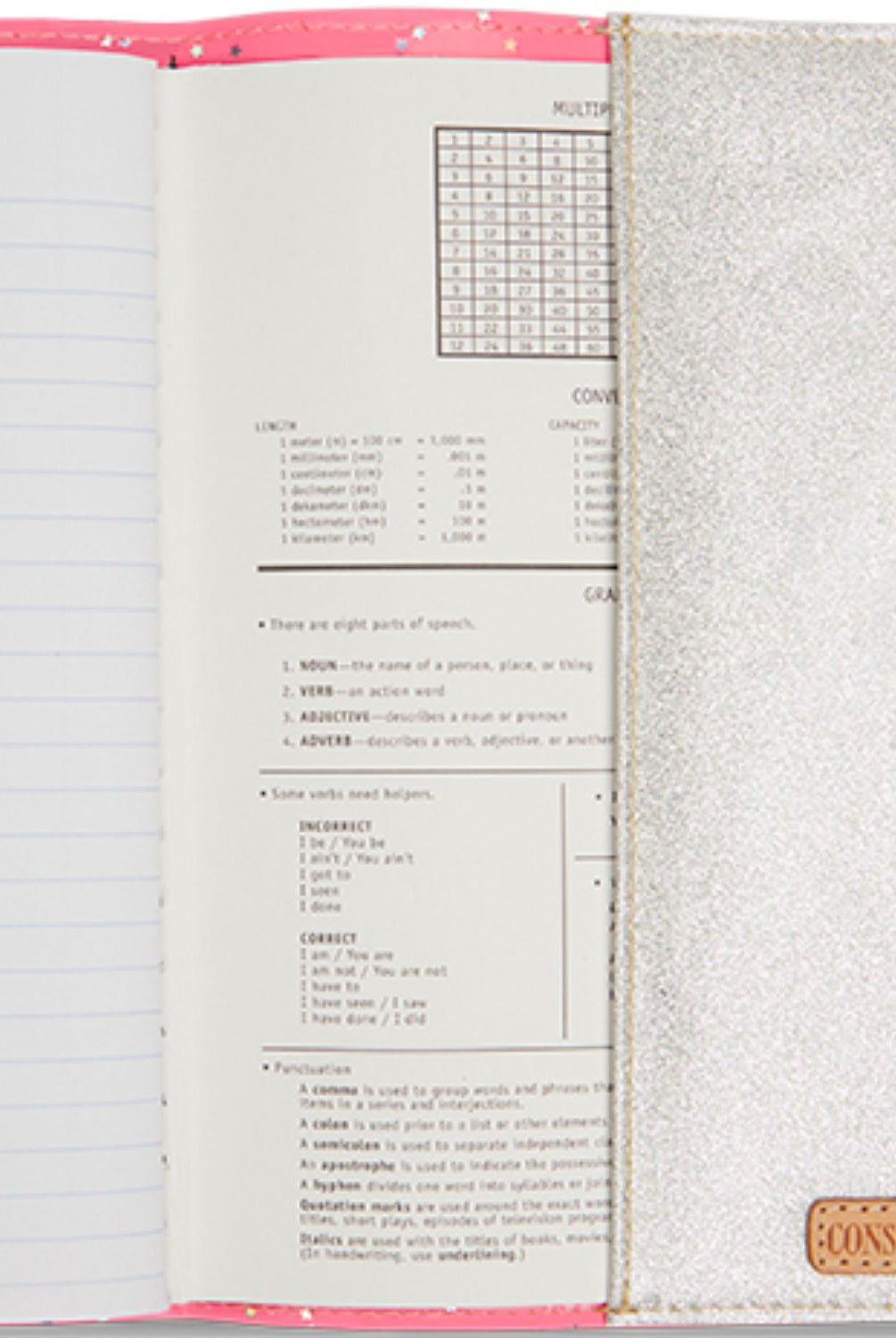 CONSUELA NOTEBOOK, SHINE | STUFFOLOGY BOUTIQUE-Journals-Consuela-Stuffology - Where Vintage Meets Modern, A Boutique for Real Women in Crosbyton, TX