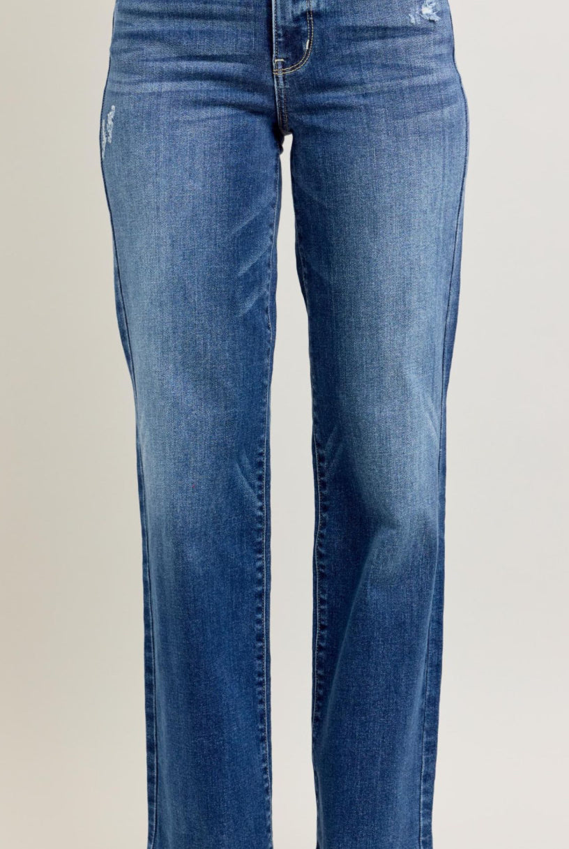 90’s Straight Fit Judy Blue Jeans-Jeans-JUDY BLUE-Stuffology - Where Vintage Meets Modern, A Boutique for Real Women in Crosbyton, TX
